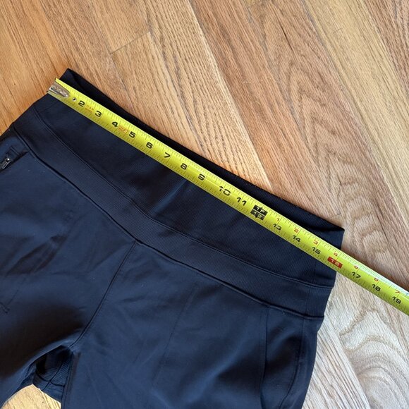 Athleta Venice Joggers Size L Black High Rise Nylon Stretch Athleisure - Picture 10 of 13